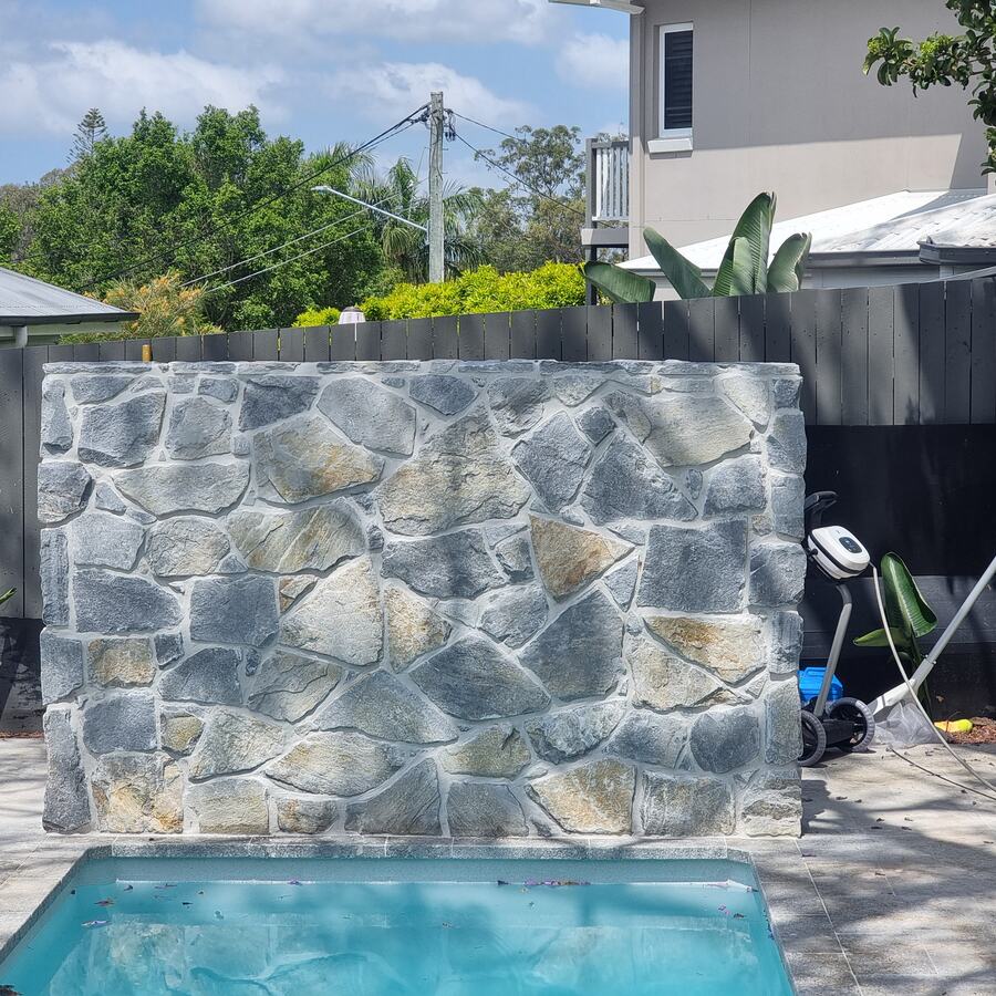 Blue Steel stone cladding by Stone Connection